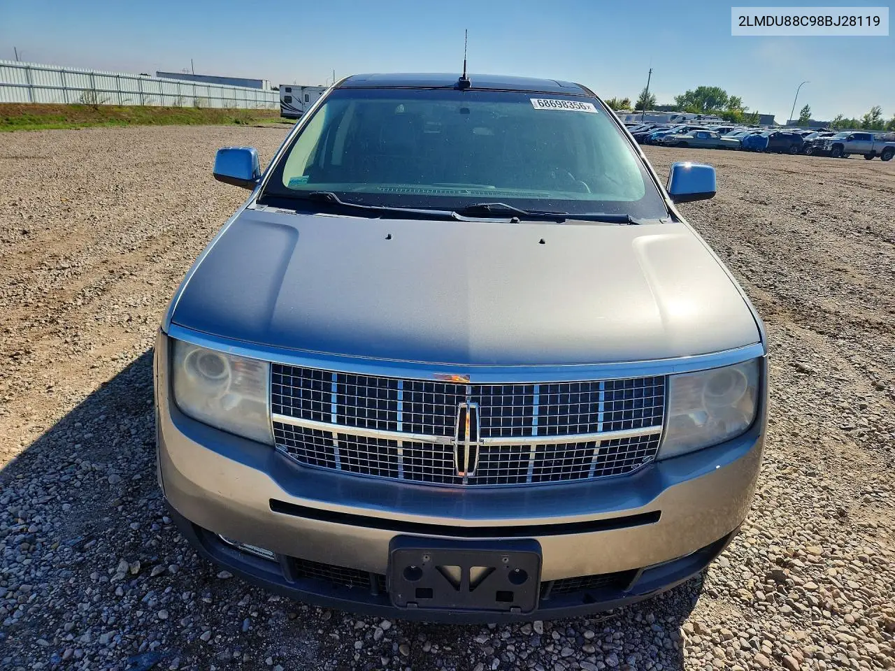2008 LINCOLN MKX VIN 2LMDU88C98BJ28119 — фото 5