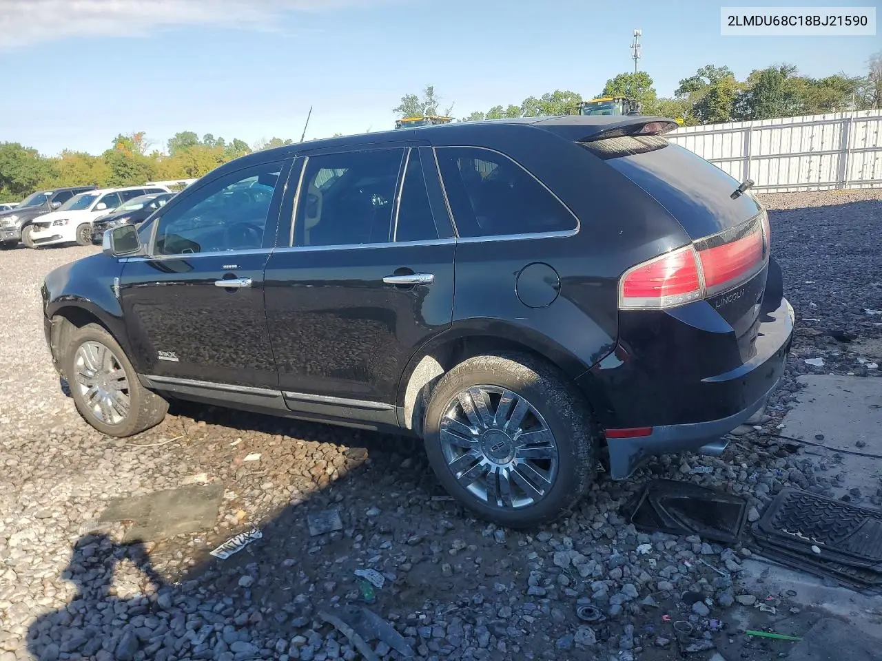 2008 LINCOLN MKX VIN 2LMDU68C18BJ21590 — фото 2