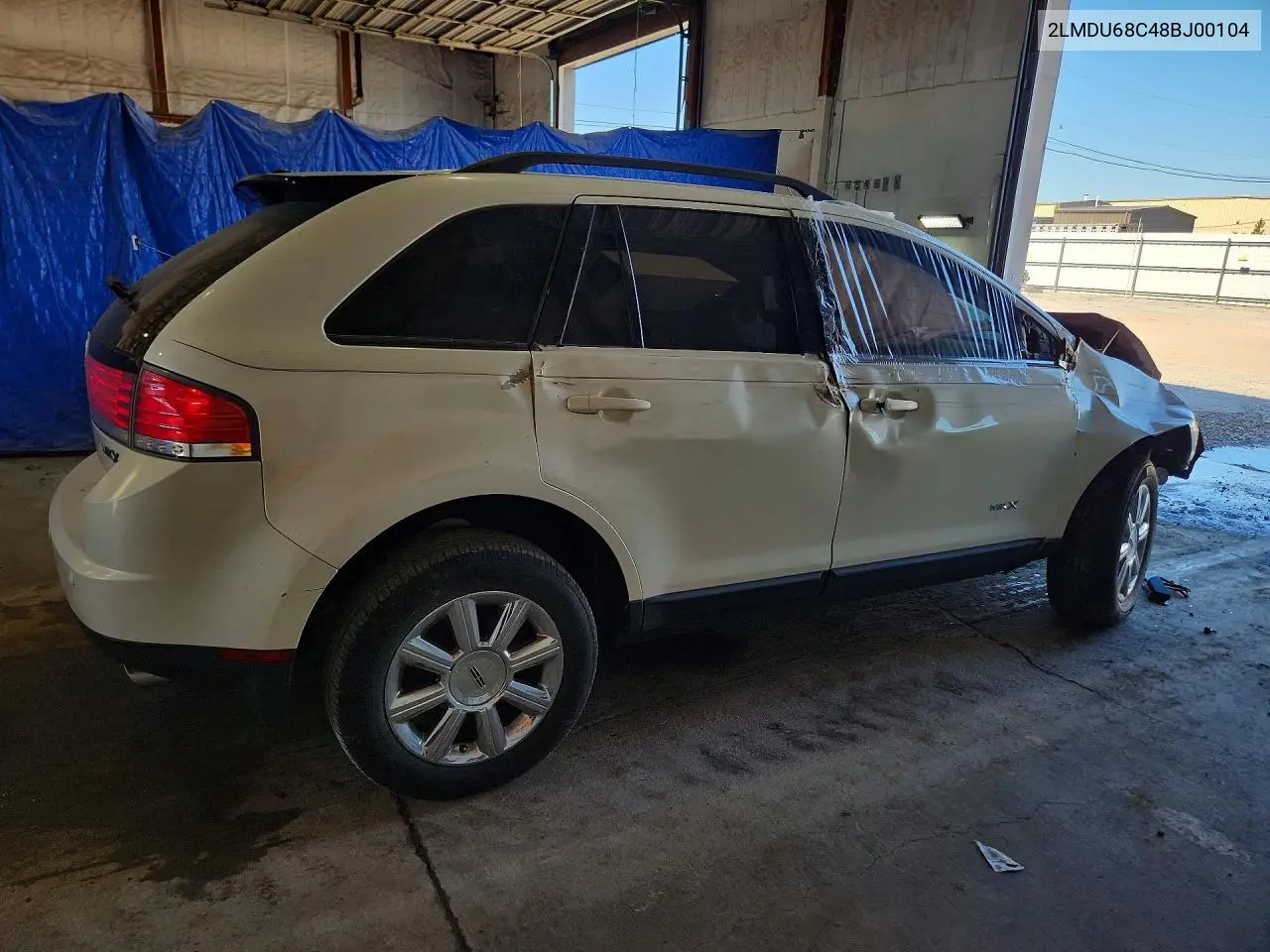 2008 LINCOLN MKX VIN 2LMDU68C48BJ00104 — фото 3
