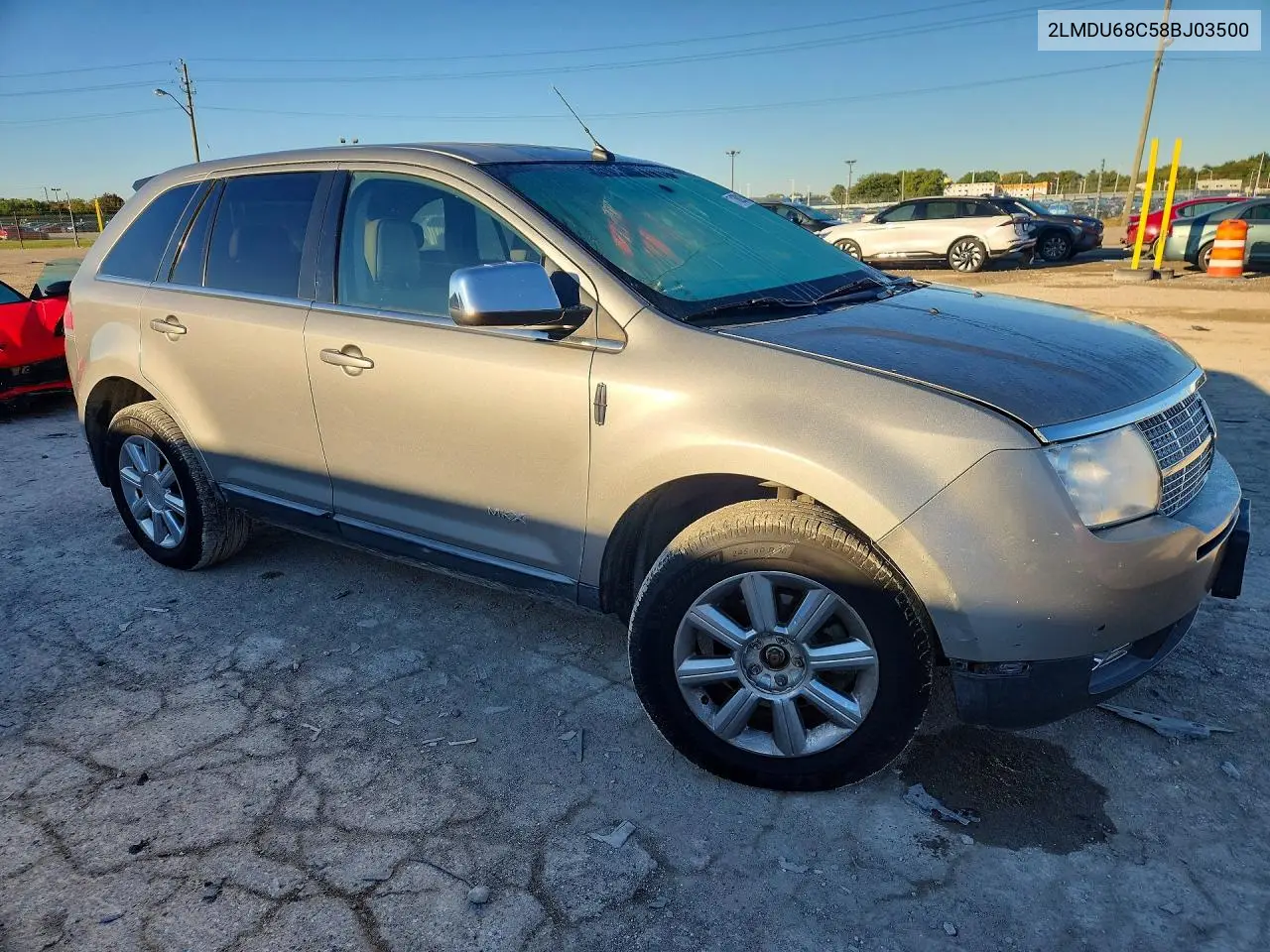 2008 LINCOLN MKX VIN 2LMDU68C58BJ03500 — фото 4