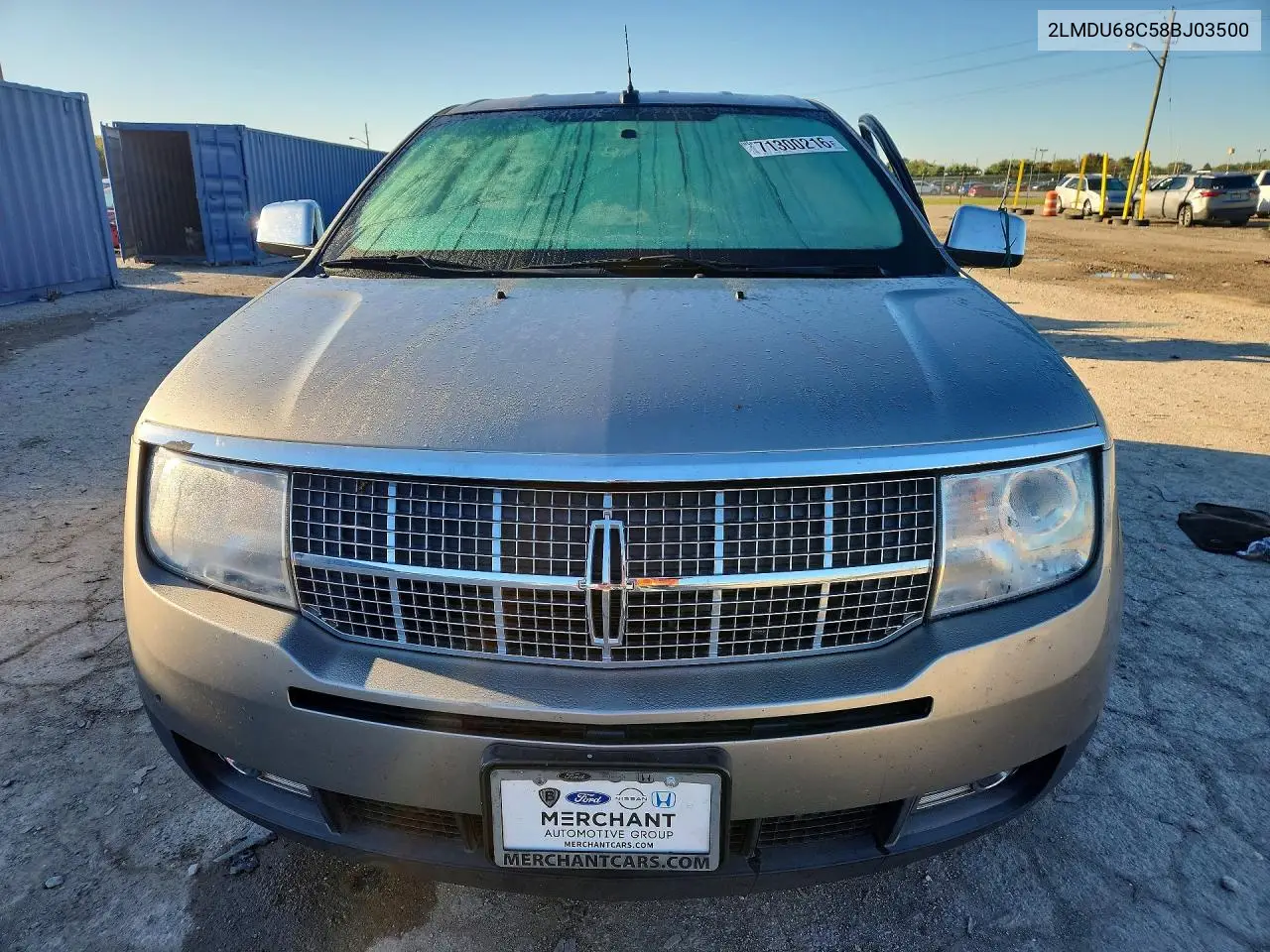 2008 LINCOLN MKX VIN 2LMDU68C58BJ03500 — фото 5