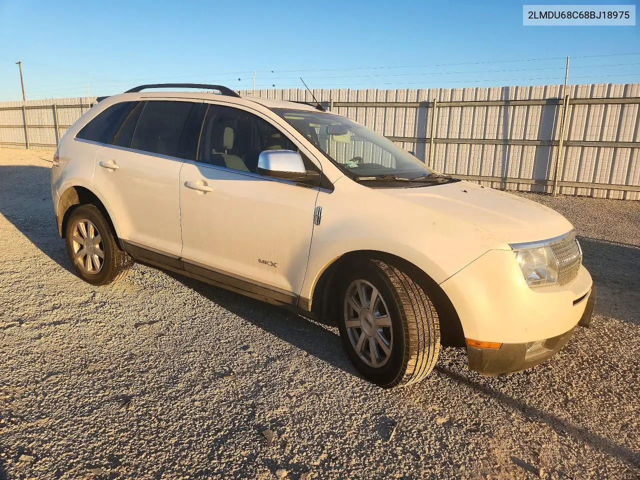 2008 LINCOLN MKX VIN 2LMDU68C68BJ18975 — фото 4