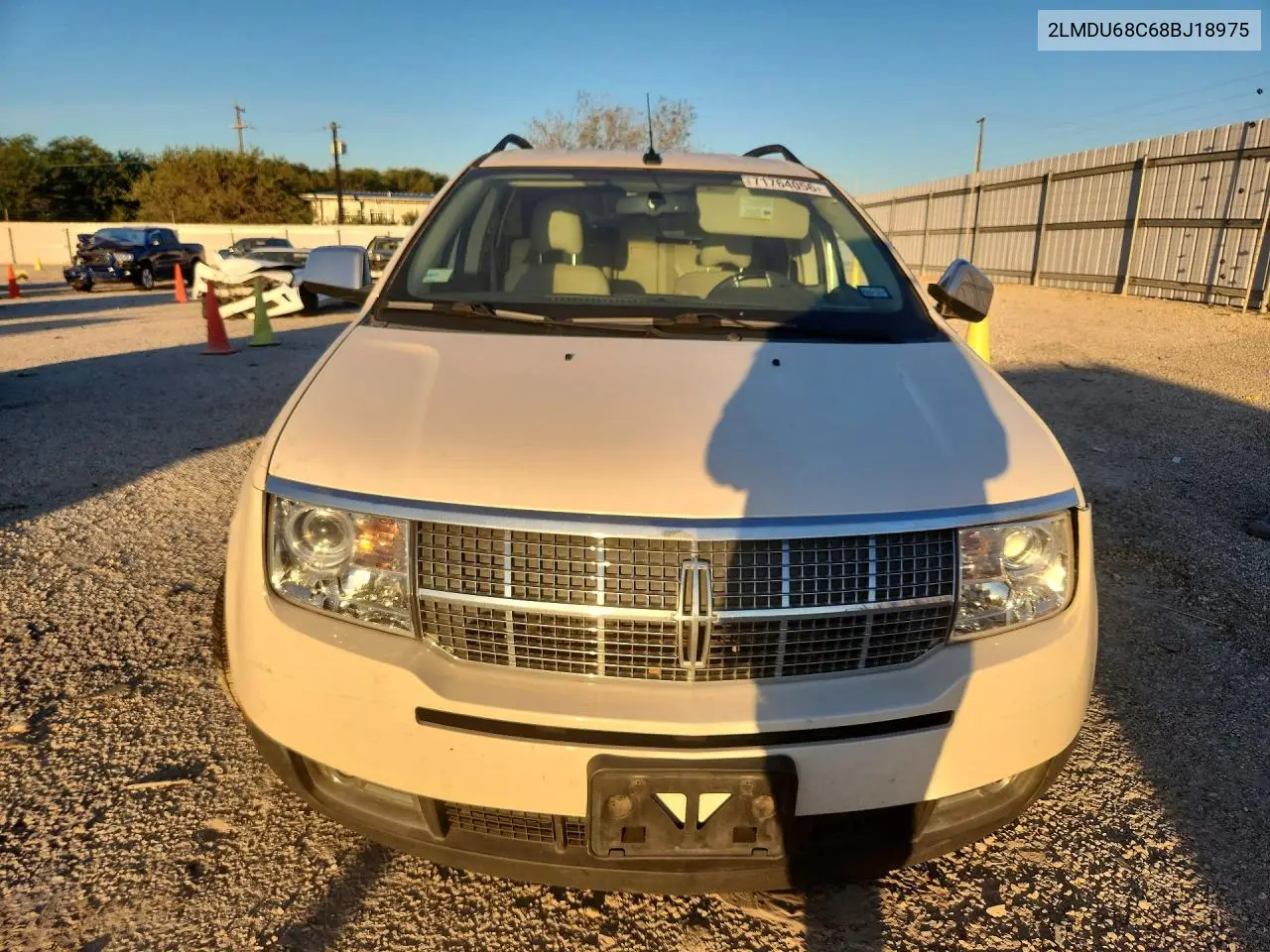 2008 LINCOLN MKX VIN 2LMDU68C68BJ18975 — фото 5