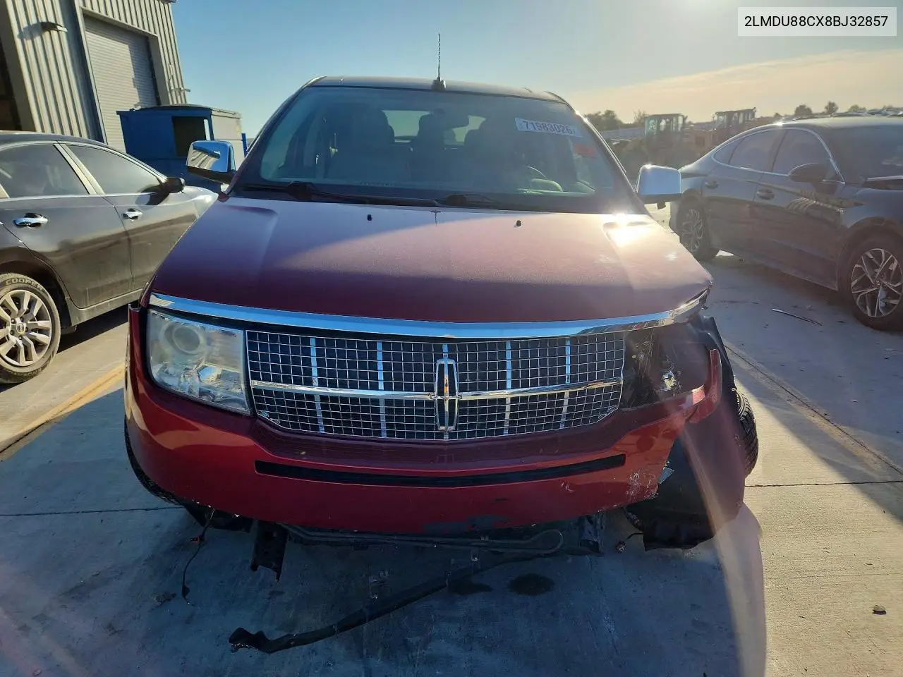 2008 LINCOLN MKX VIN 2LMDU88CX8BJ32857 — фото 5