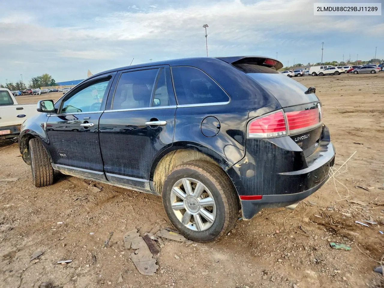 2009 LINCOLN MKX VIN 2LMDU88C29BJ11289 — фото 2