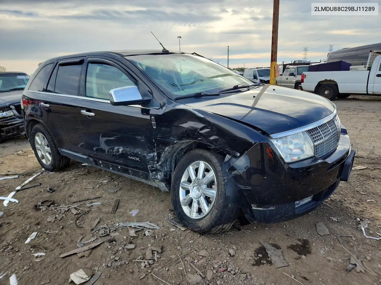 2009 LINCOLN MKX VIN 2LMDU88C29BJ11289 — фото 4