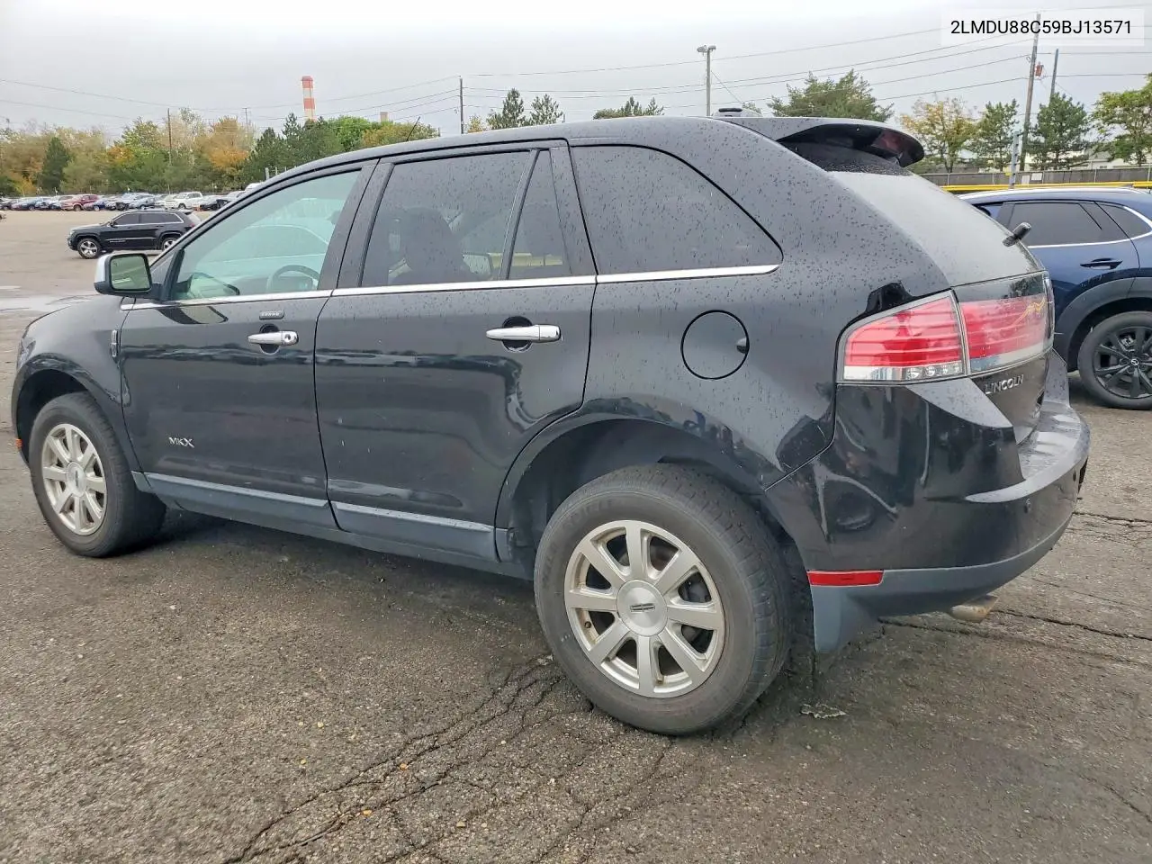 2009 LINCOLN MKX VIN 2LMDU88C59BJ13571 — фото 2