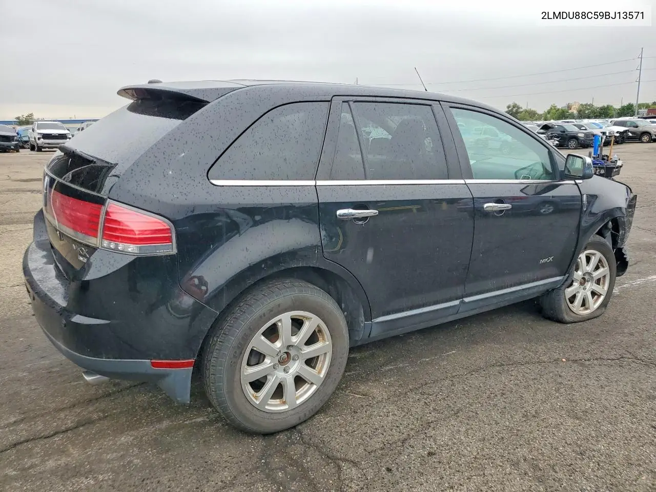 2009 LINCOLN MKX VIN 2LMDU88C59BJ13571 — фото 3