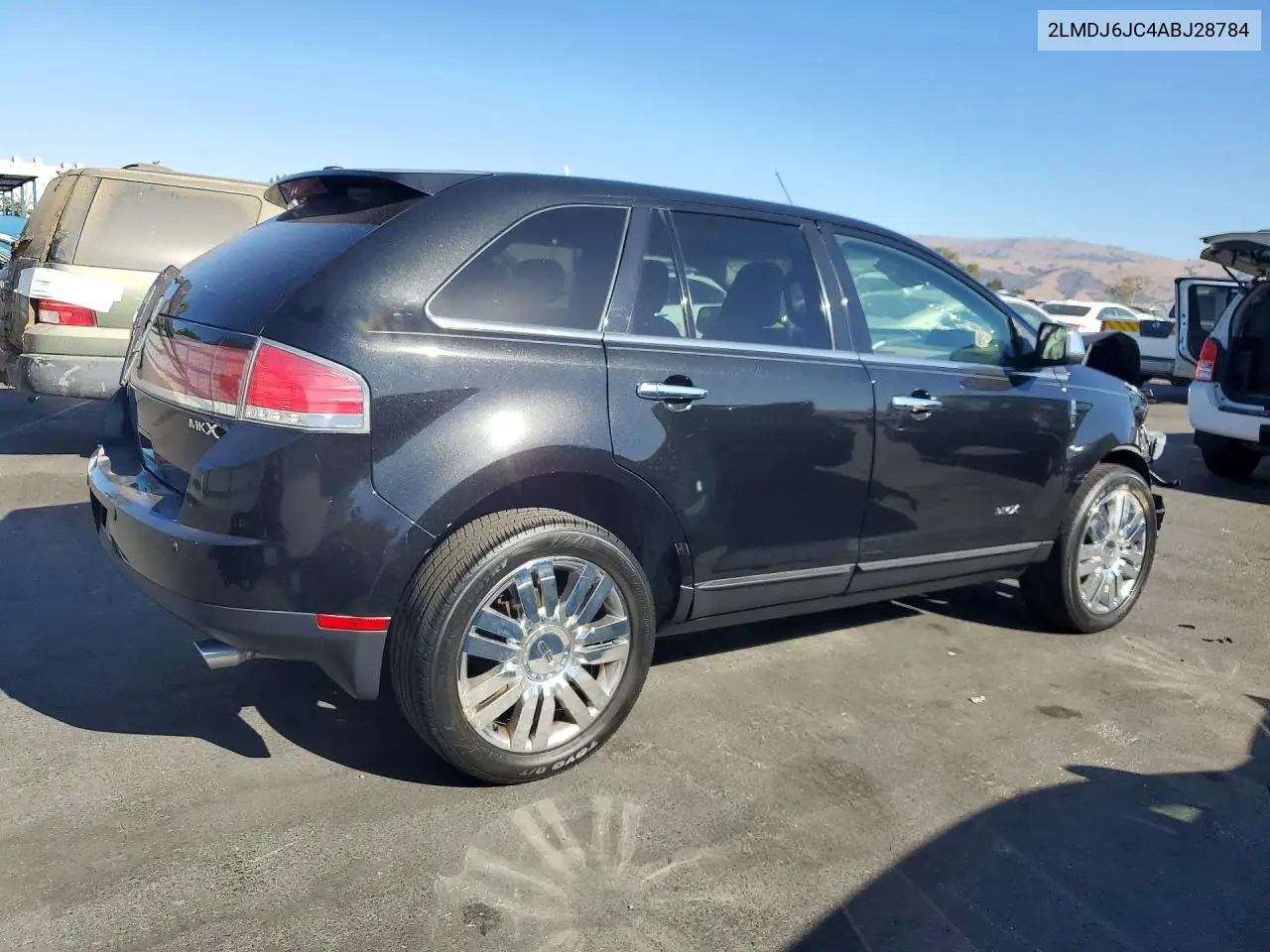 2010 LINCOLN MKX VIN 2LMDJ6JC4ABJ28784 — фото 3