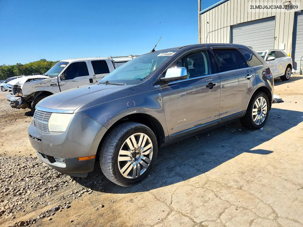 LINCOLN MKX 2010, VIN 2LMDJ6JC3ABJ21809