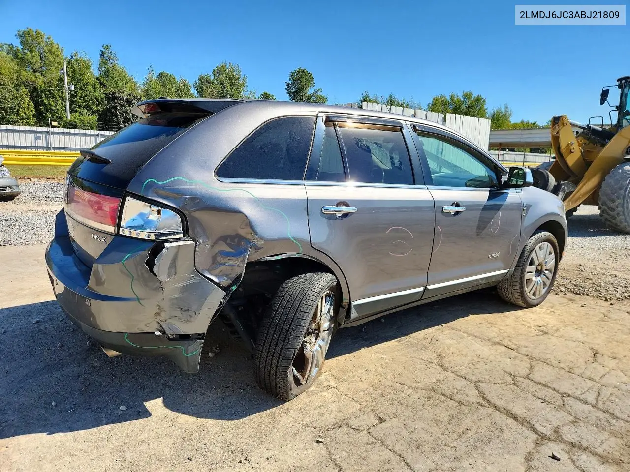 2010 LINCOLN MKX VIN 2LMDJ6JC3ABJ21809 — фото 3