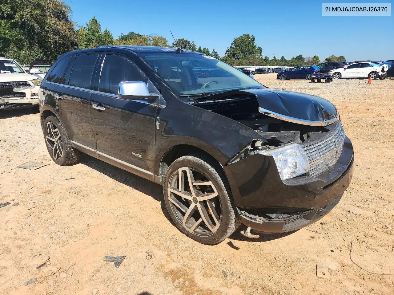 2010 LINCOLN MKX VIN 2LMDJ6JC0ABJ26370 — фото 4