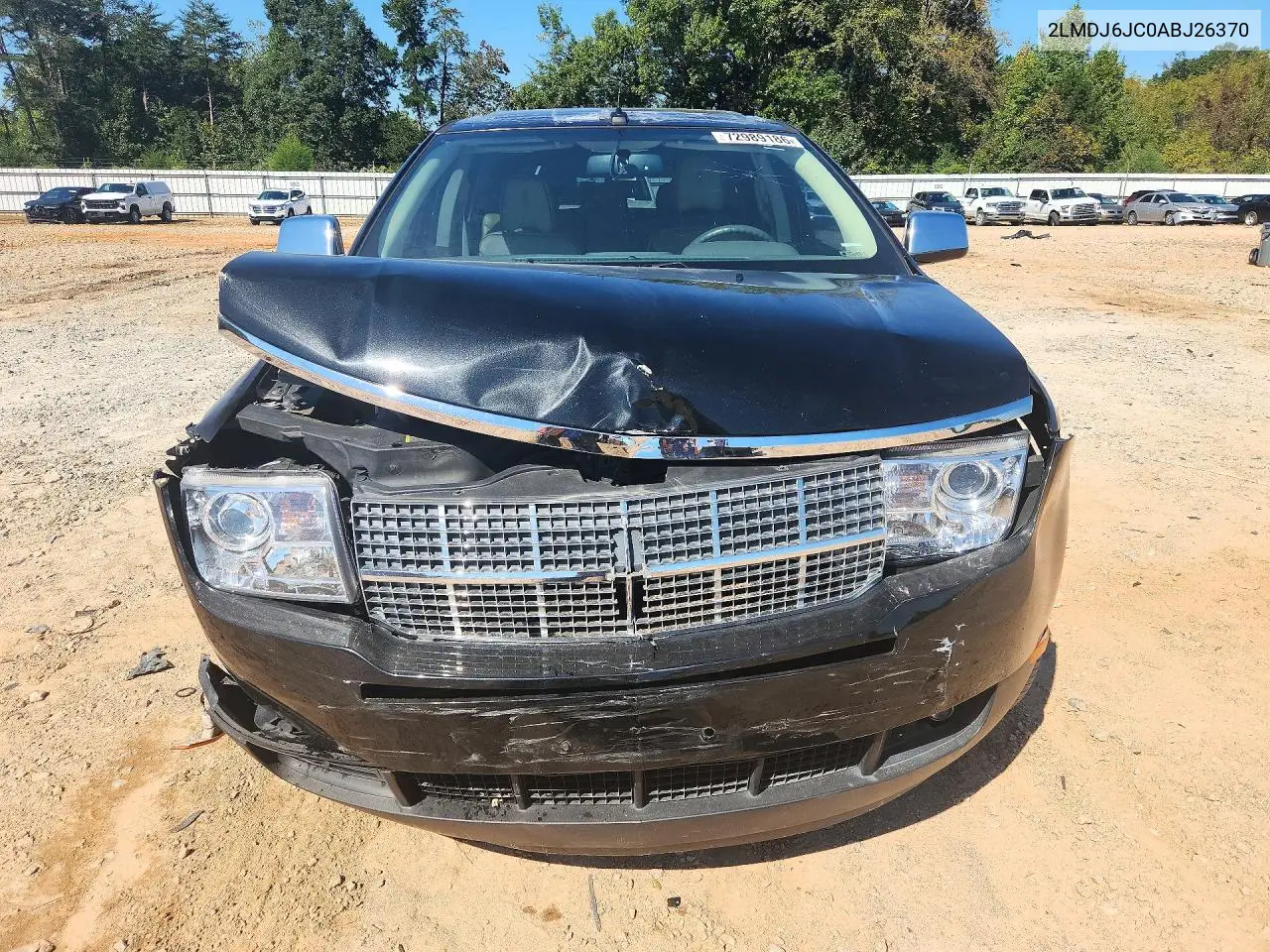2010 LINCOLN MKX VIN 2LMDJ6JC0ABJ26370 — фото 5