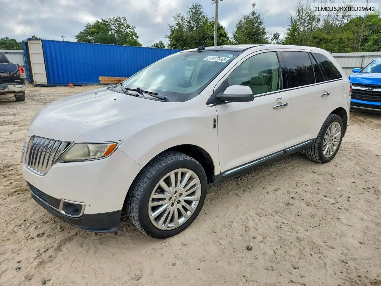 LINCOLN MKX 2011, VIN 2LMDJ6JKXBBJ29642