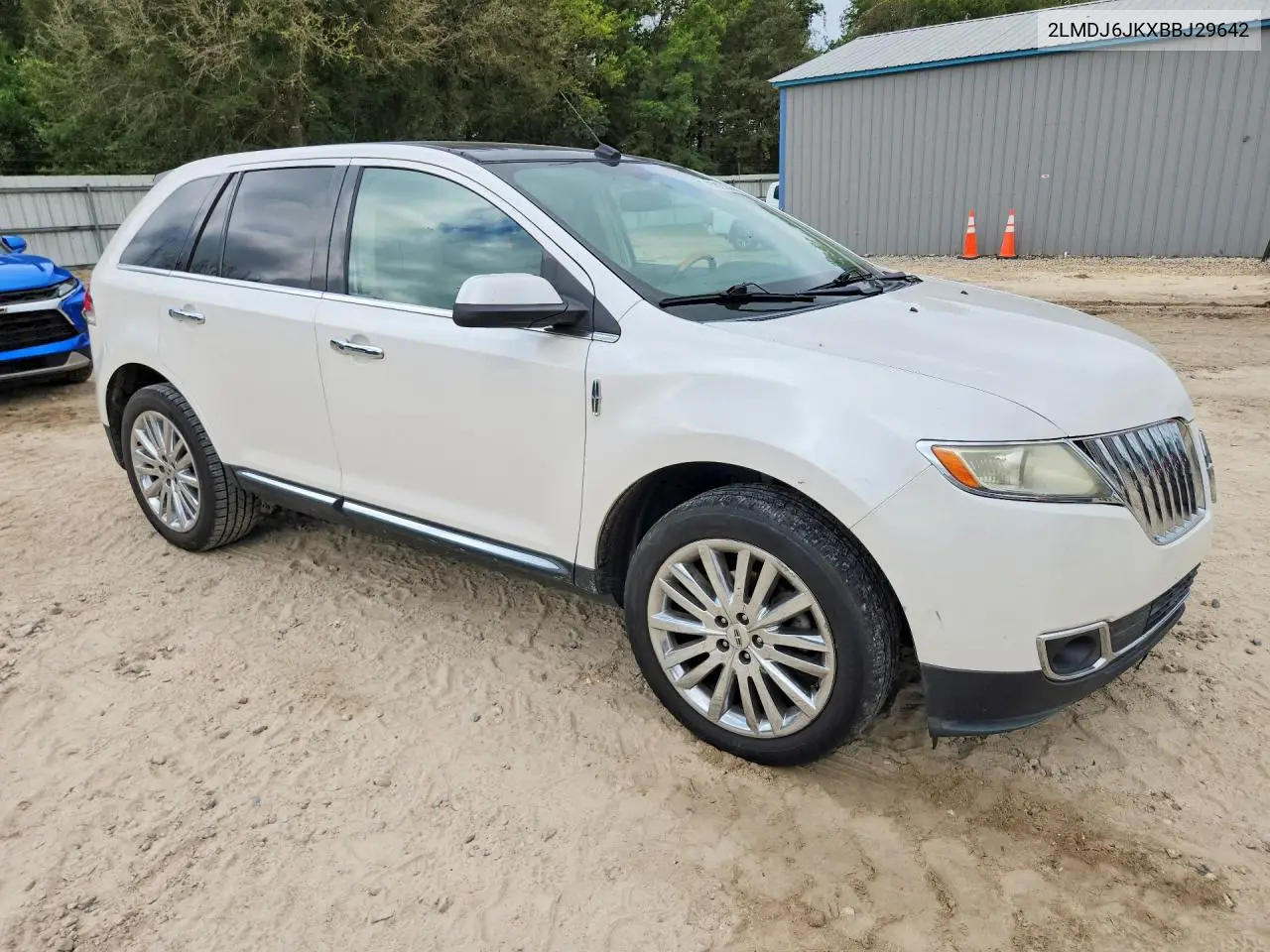 2011 LINCOLN MKX VIN 2LMDJ6JKXBBJ29642 — фото 4