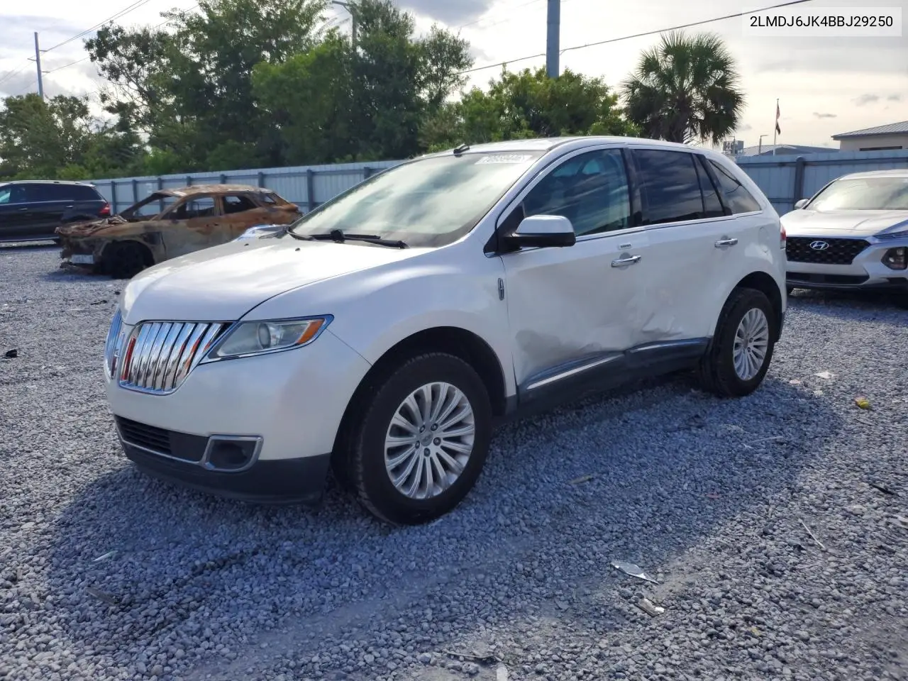 LINCOLN MKX 2011, VIN 2LMDJ6JK4BBJ29250