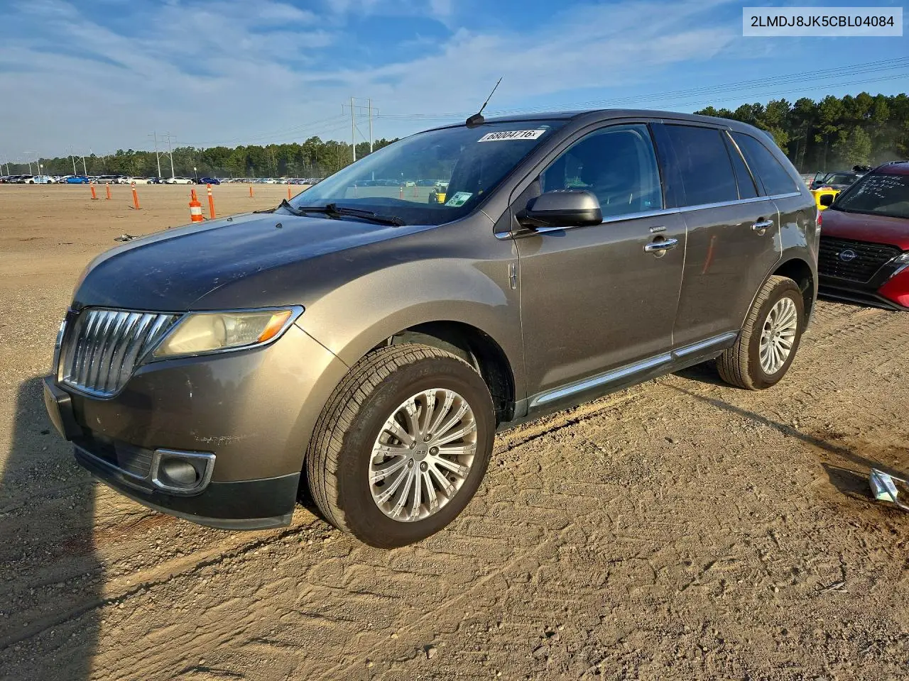LINCOLN MKX 2012, VIN 2LMDJ8JK5CBL04084