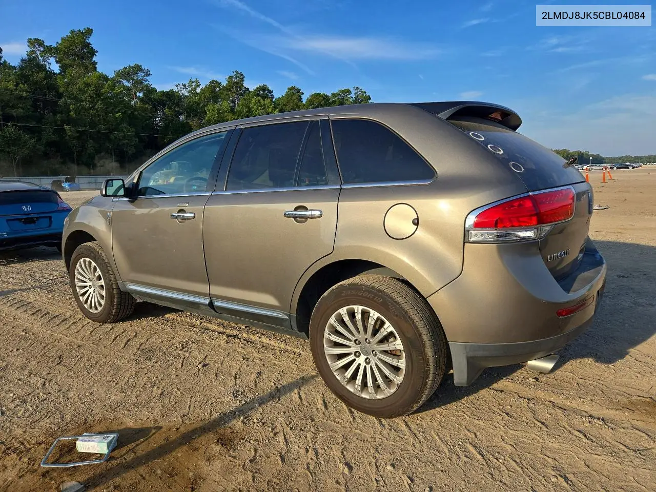 2012 LINCOLN MKX VIN 2LMDJ8JK5CBL04084 — фото 2