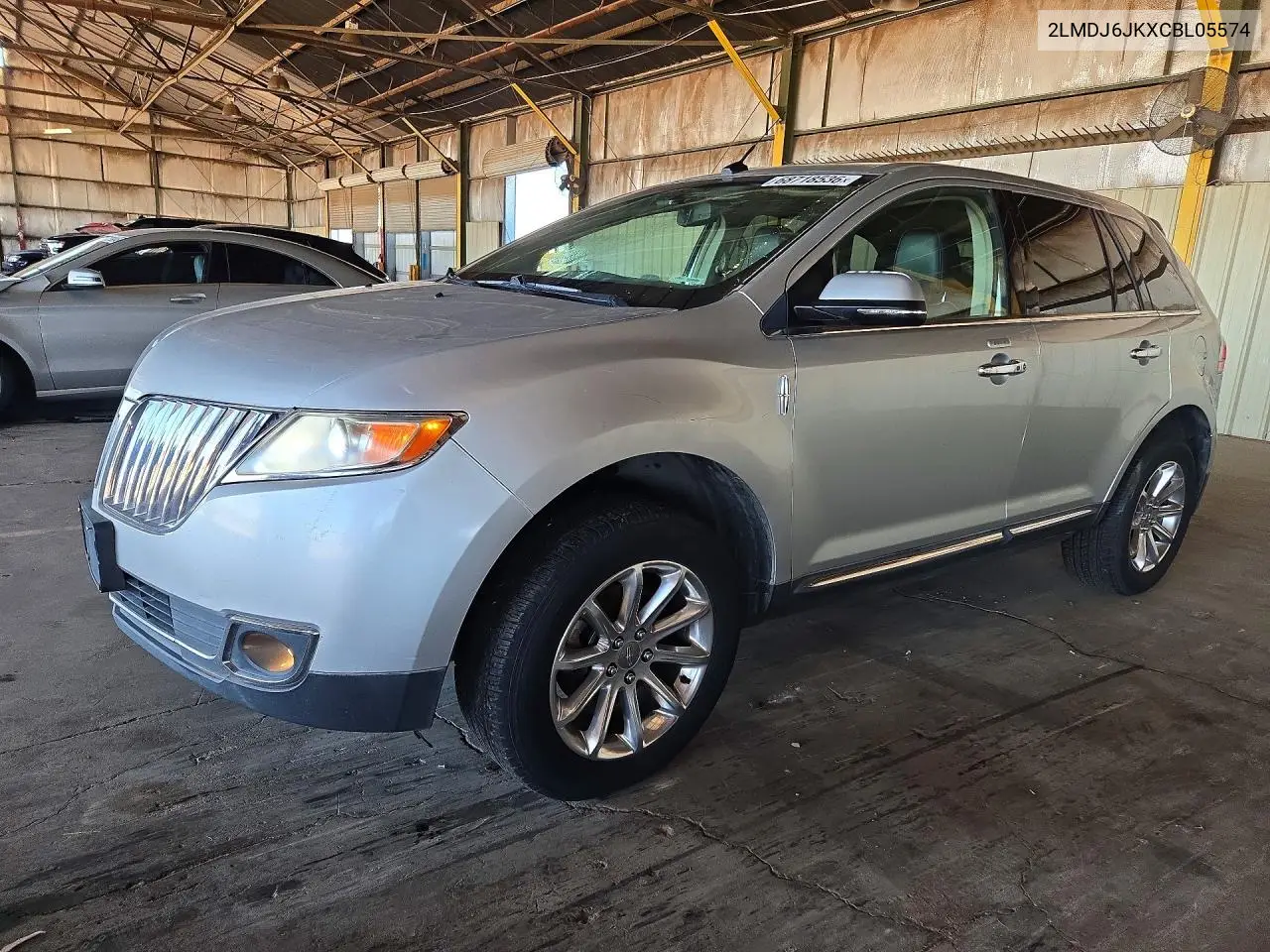LINCOLN MKX 2012, VIN 2LMDJ6JKXCBL05574