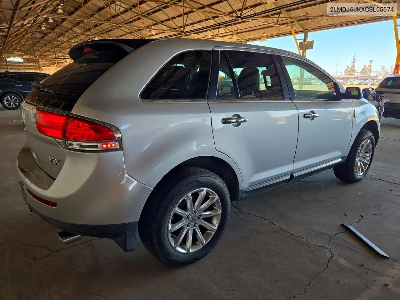 2012 LINCOLN MKX VIN 2LMDJ6JKXCBL05574 — фото 3