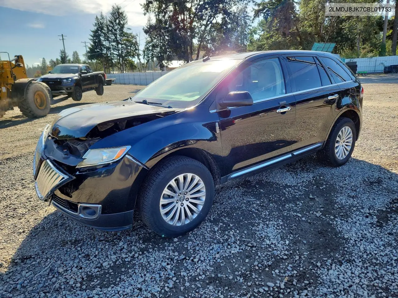 LINCOLN MKX 2012, VIN 2LMDJ8JK7CBL01753
