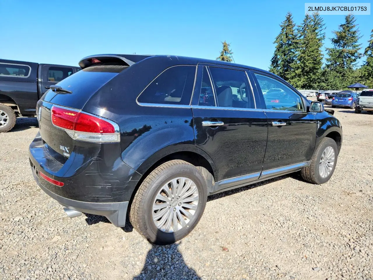 2012 LINCOLN MKX VIN 2LMDJ8JK7CBL01753 — фото 3