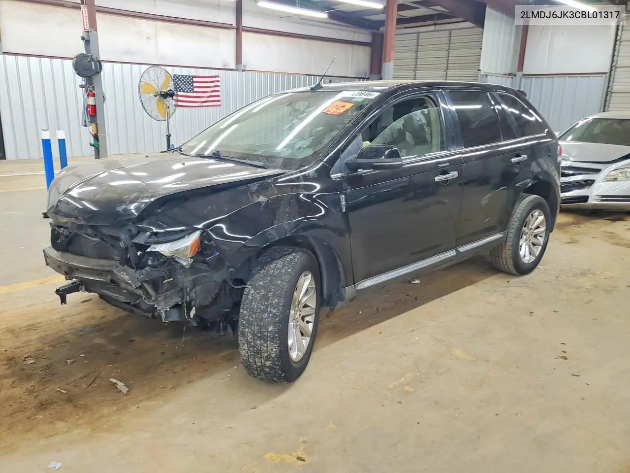 LINCOLN MKX 2012, VIN 2LMDJ6JK3CBL01317