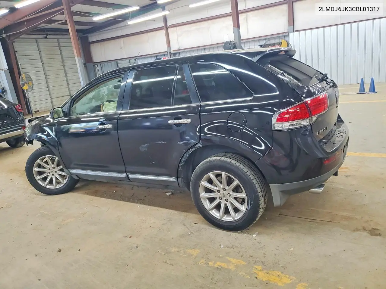 2012 LINCOLN MKX VIN 2LMDJ6JK3CBL01317 — фото 2