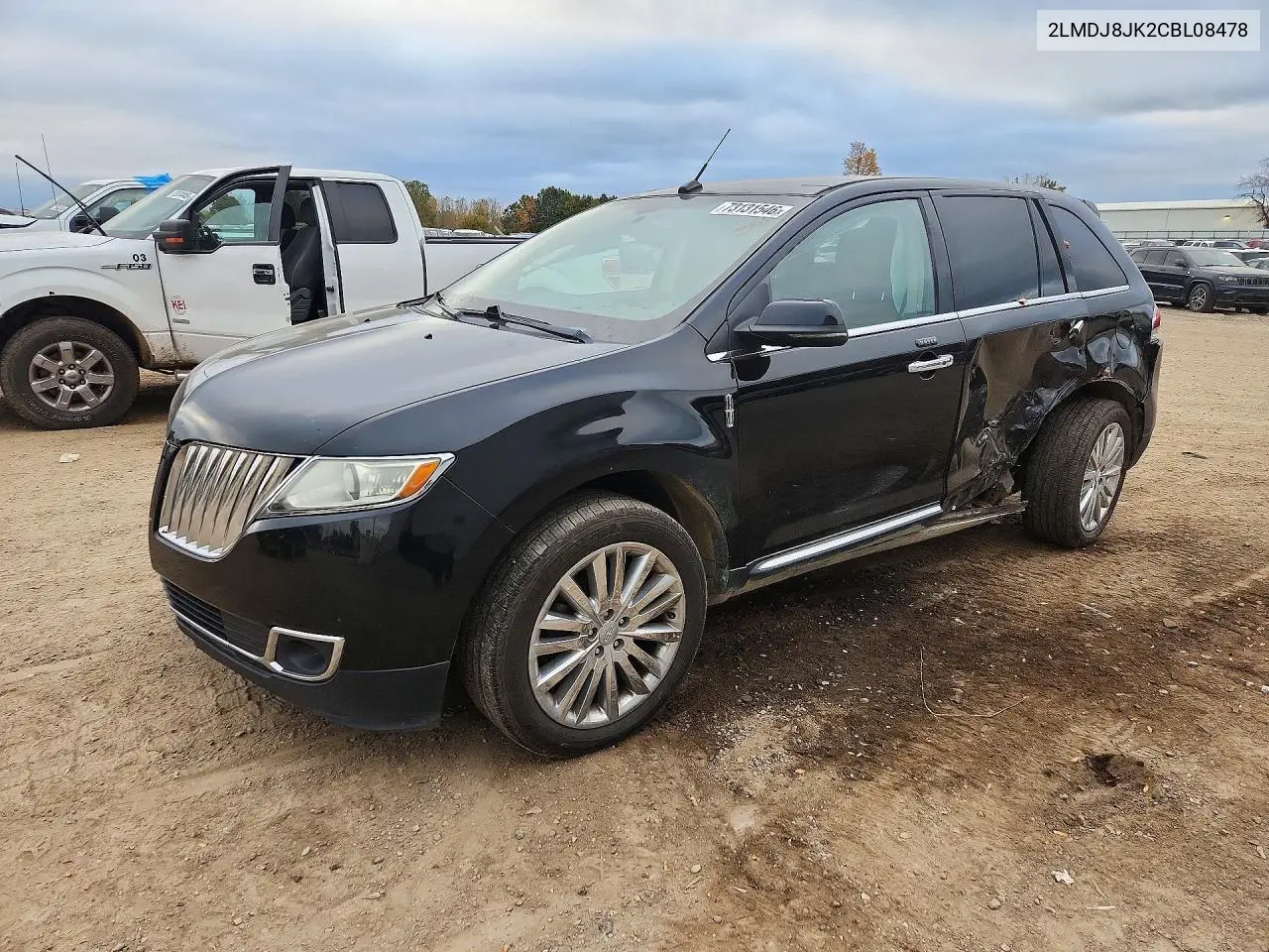 LINCOLN MKX 2012, VIN 2LMDJ8JK2CBL08478