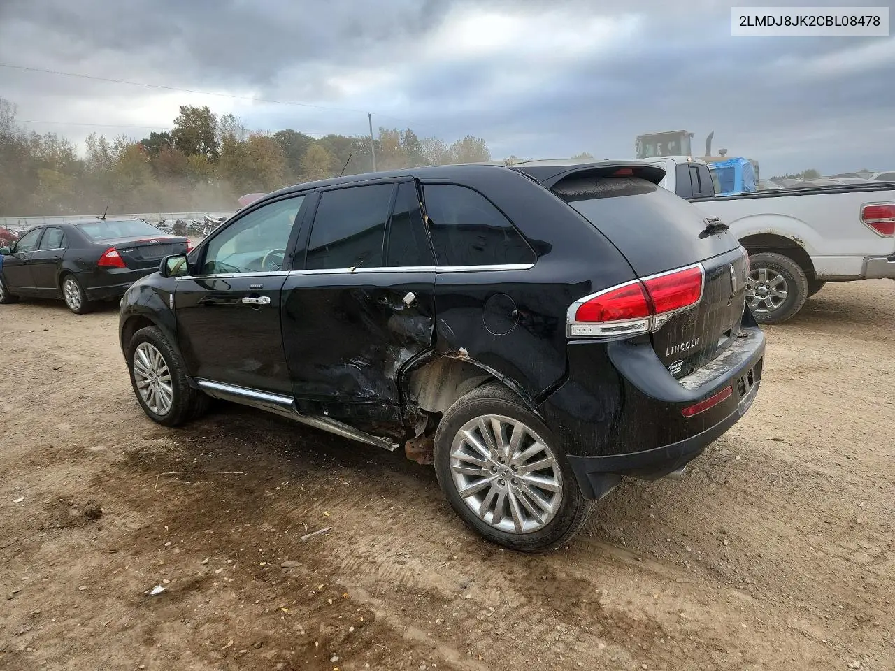 2012 LINCOLN MKX VIN 2LMDJ8JK2CBL08478 — фото 2