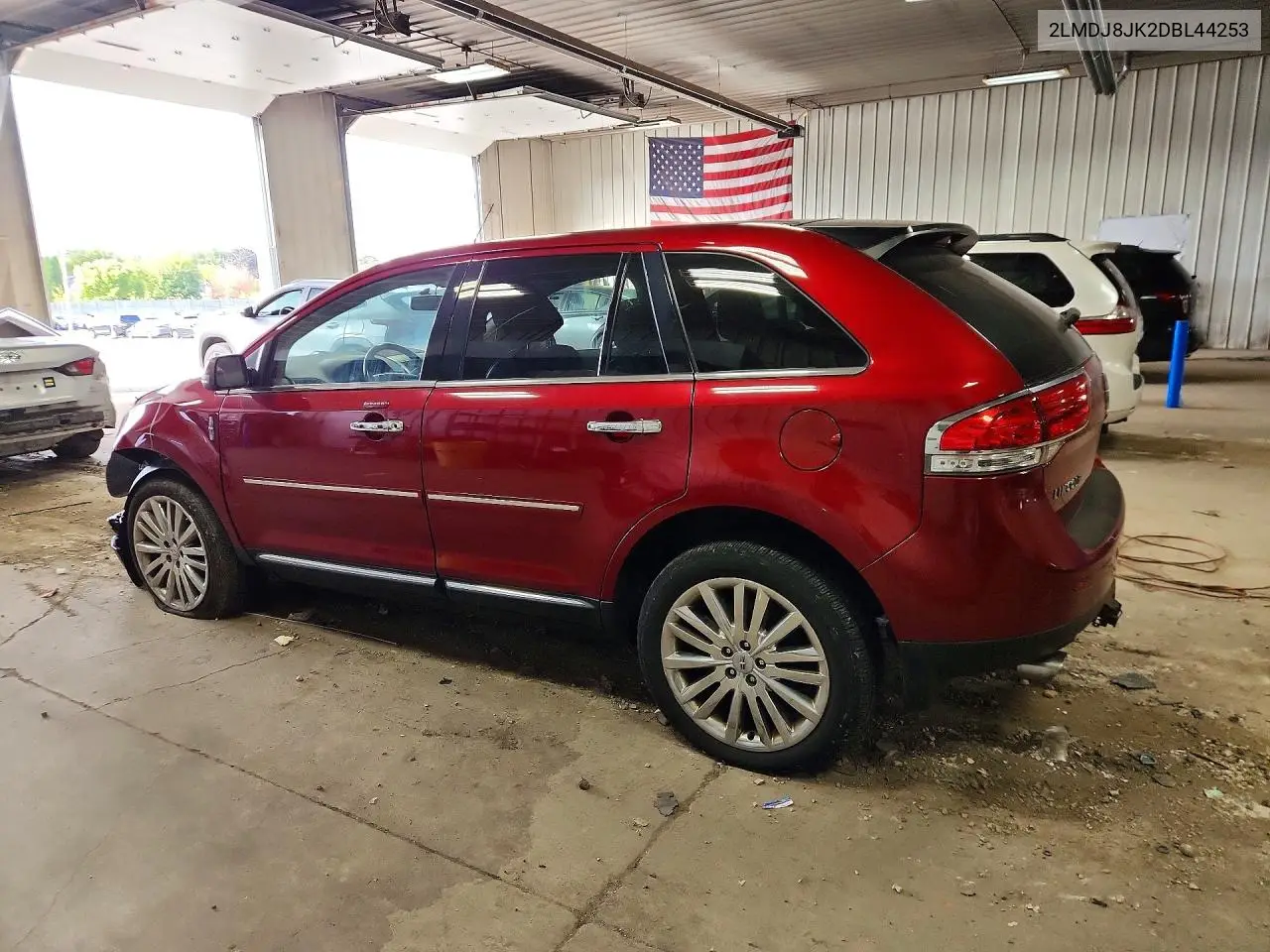 2013 LINCOLN MKX VIN 2LMDJ8JK2DBL44253 — фото 2