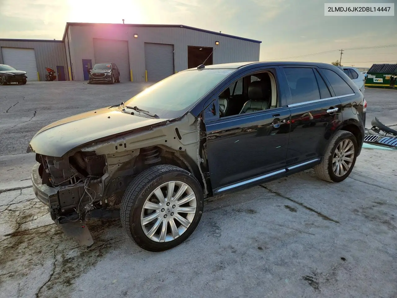 LINCOLN MKX 2013, VIN 2LMDJ6JK2DBL14447