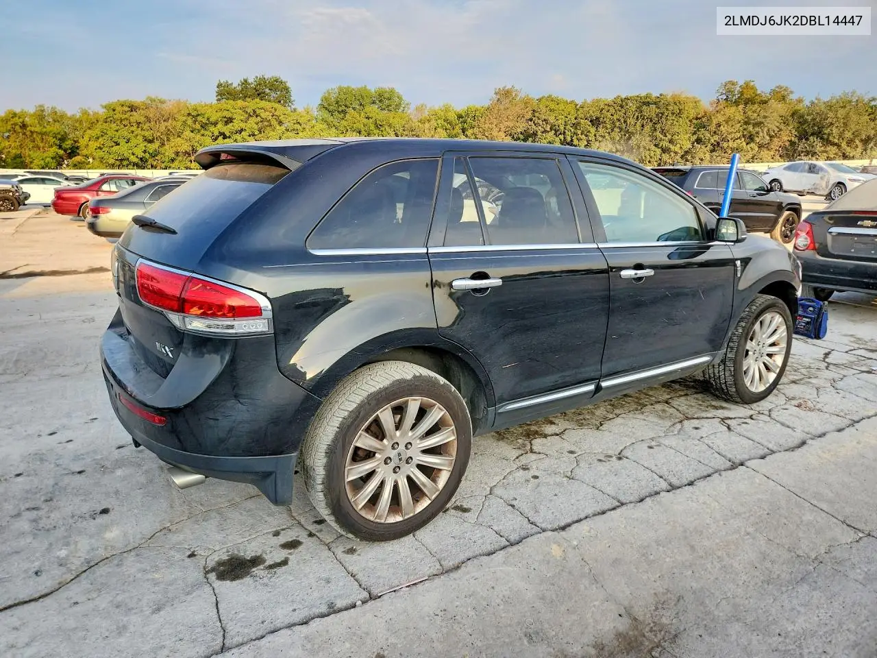 2013 LINCOLN MKX VIN 2LMDJ6JK2DBL14447 — фото 3
