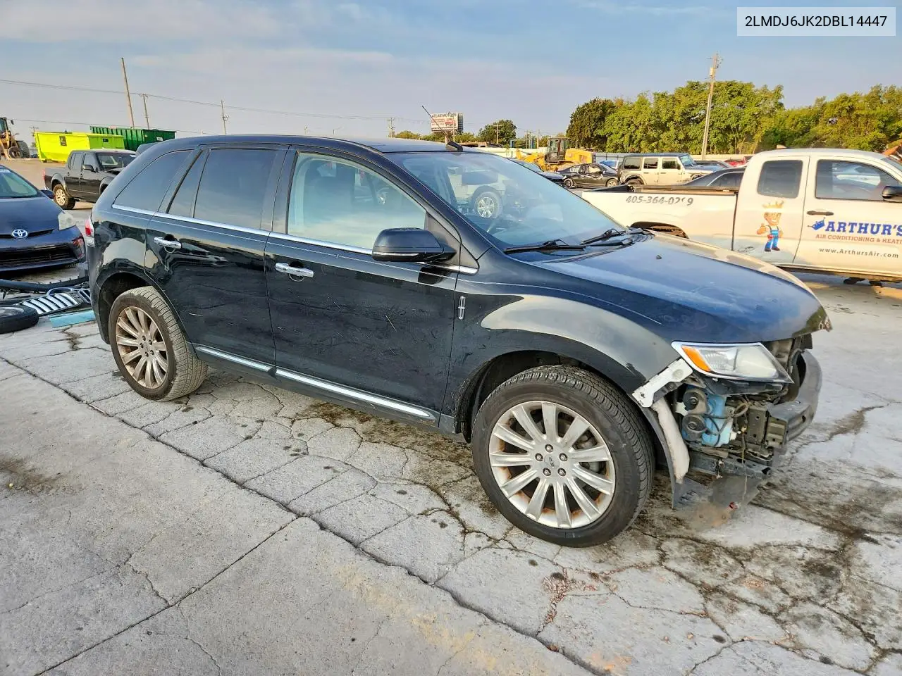 2013 LINCOLN MKX VIN 2LMDJ6JK2DBL14447 — фото 4