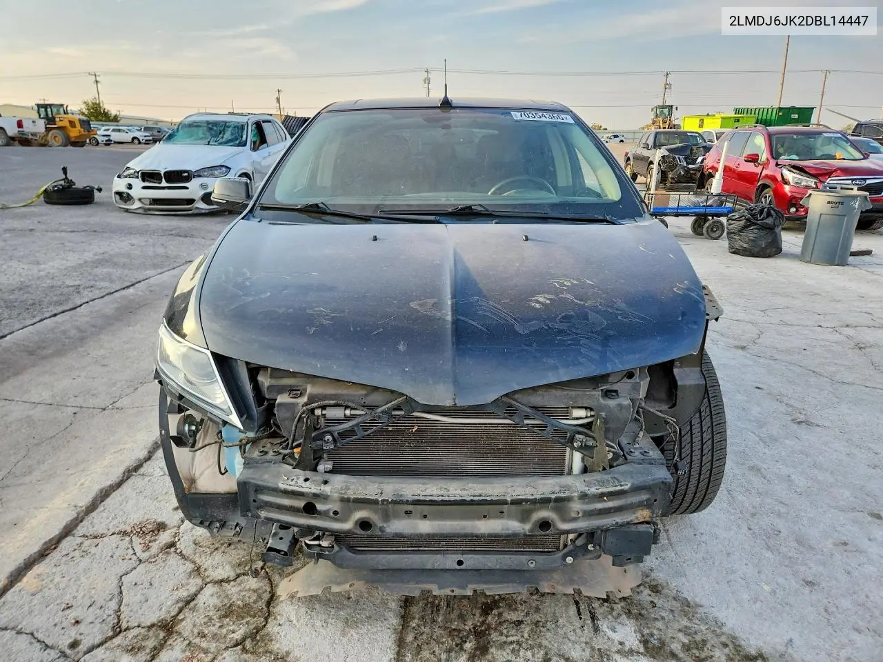 2013 LINCOLN MKX VIN 2LMDJ6JK2DBL14447 — фото 5