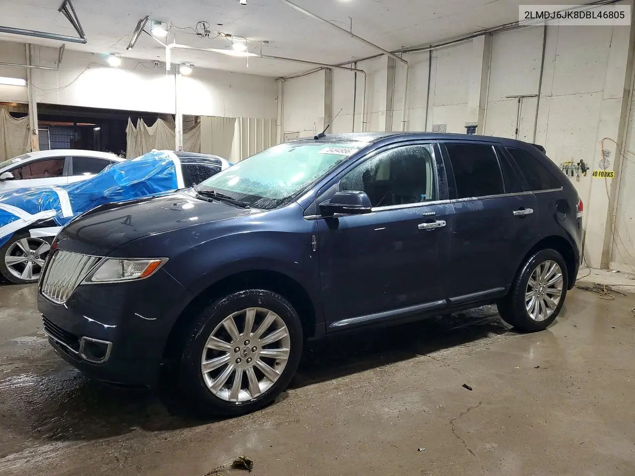 LINCOLN MKX 2013, VIN 2LMDJ6JK8DBL46805