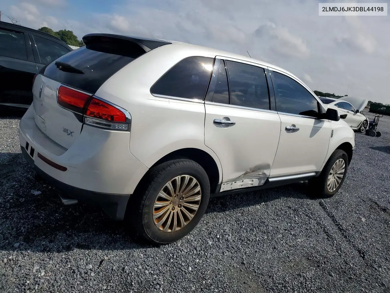 2013 LINCOLN MKX VIN 2LMDJ6JK3DBL44198 — фото 3