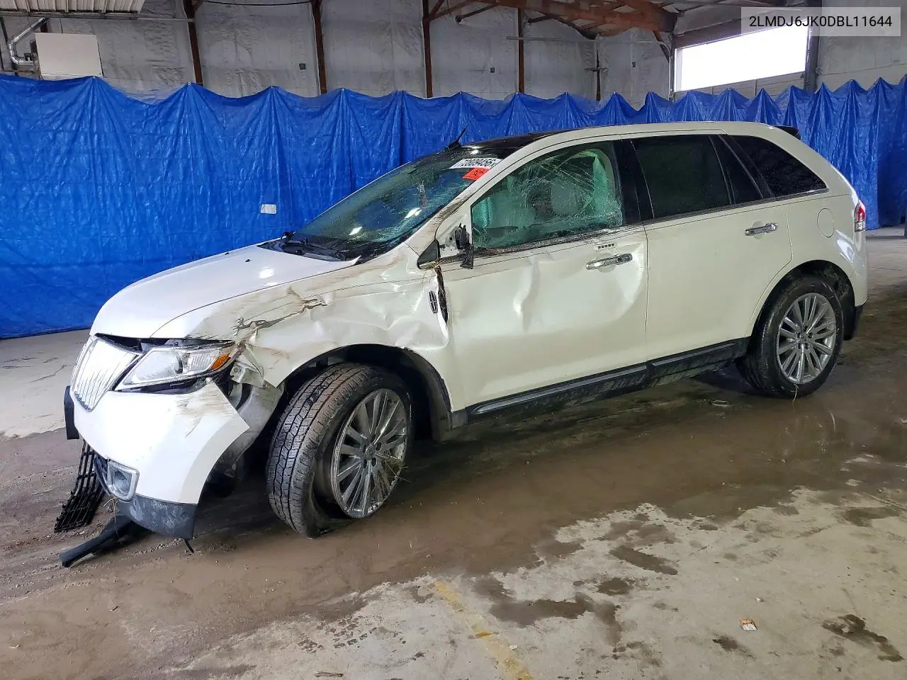 LINCOLN MKX 2013, VIN 2LMDJ6JK0DBL11644