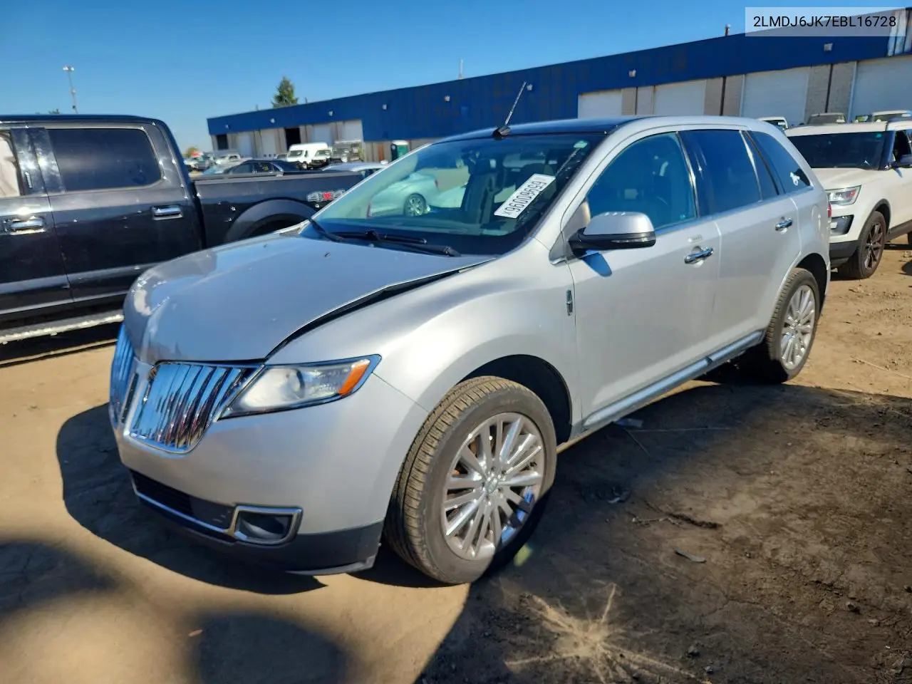 LINCOLN MKX 2014, VIN 2LMDJ6JK7EBL16728