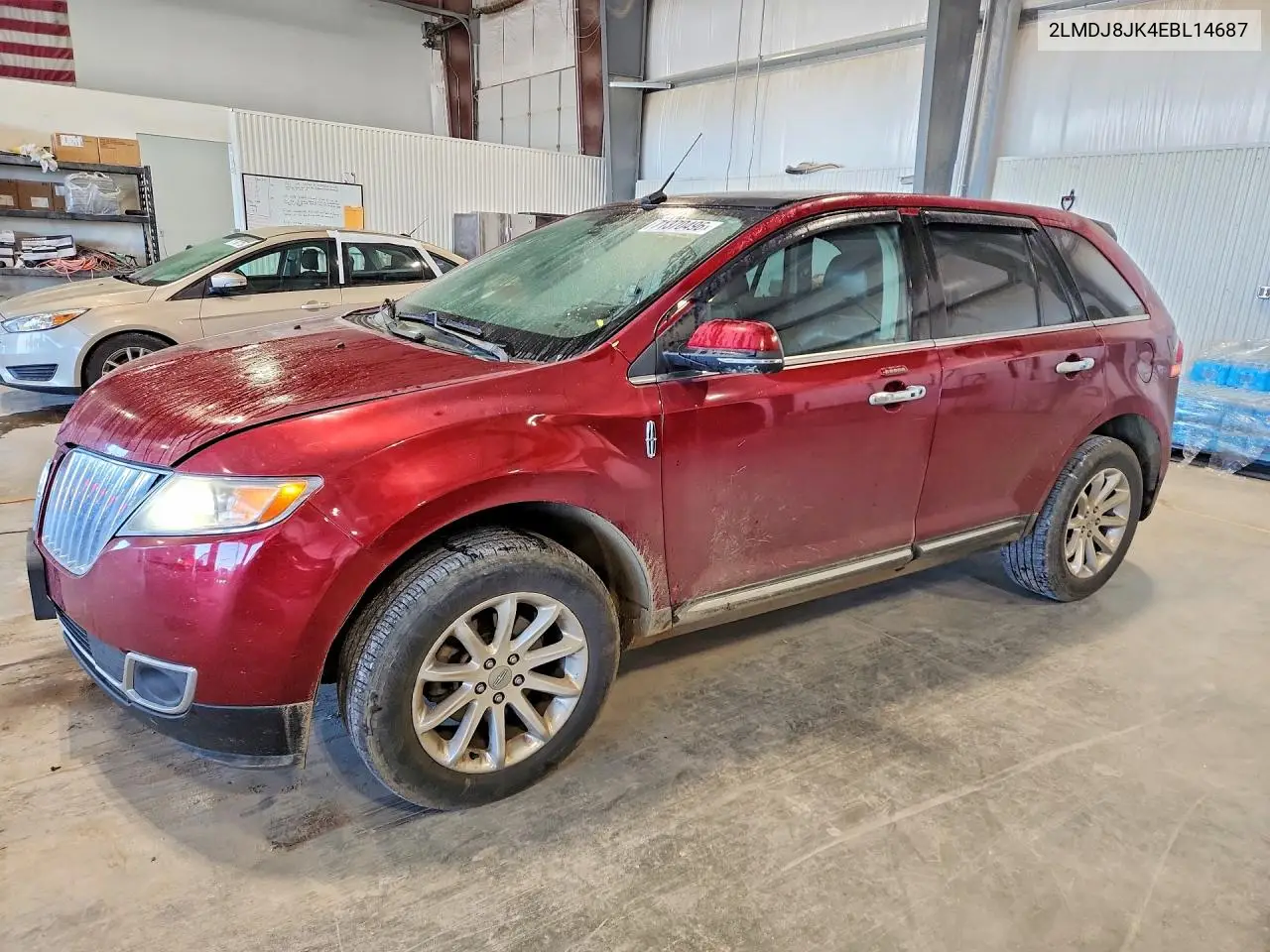 LINCOLN MKX 2014, VIN 2LMDJ8JK4EBL14687