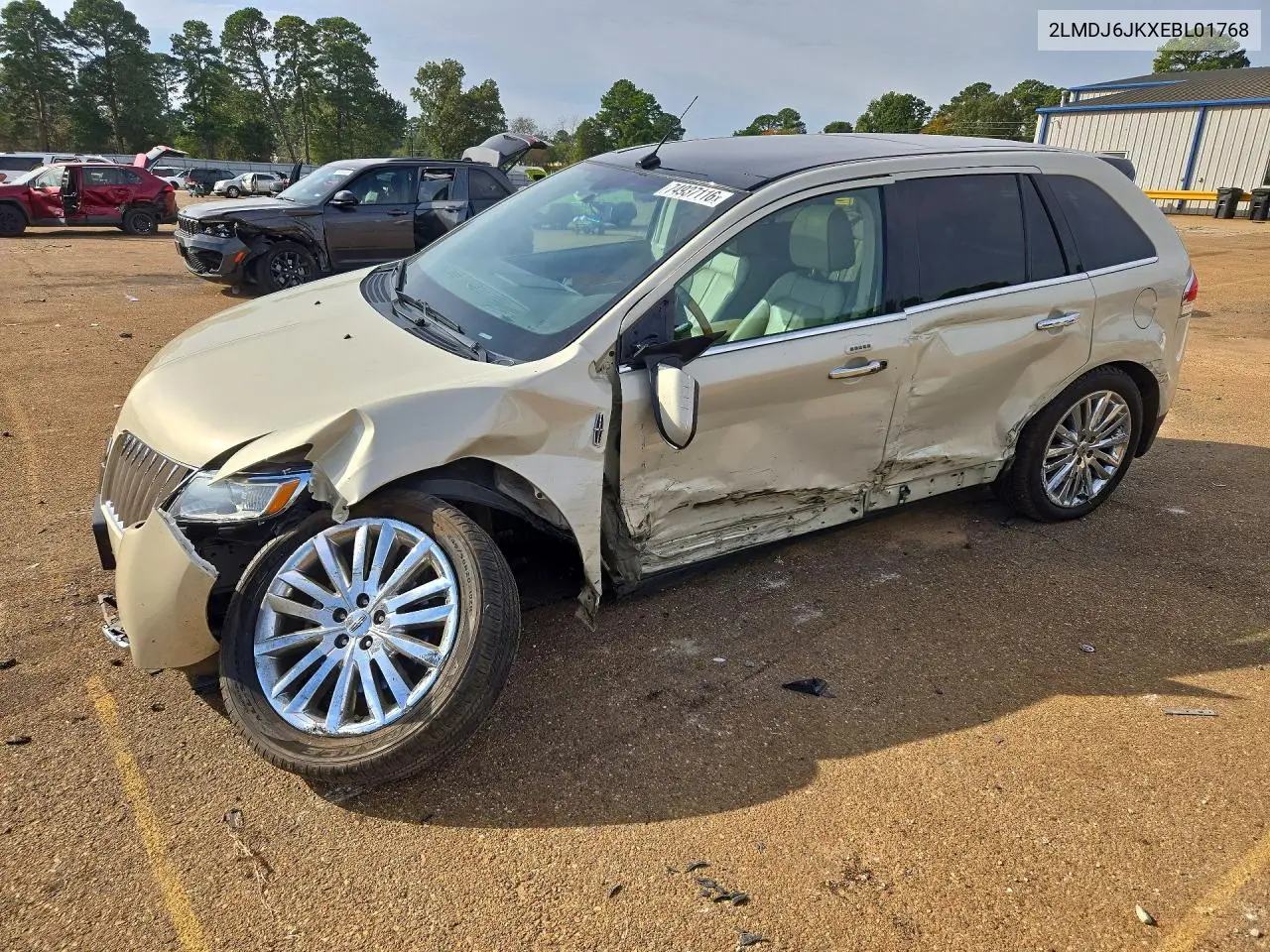 LINCOLN MKX 2014, VIN 2LMDJ6JKXEBL01768