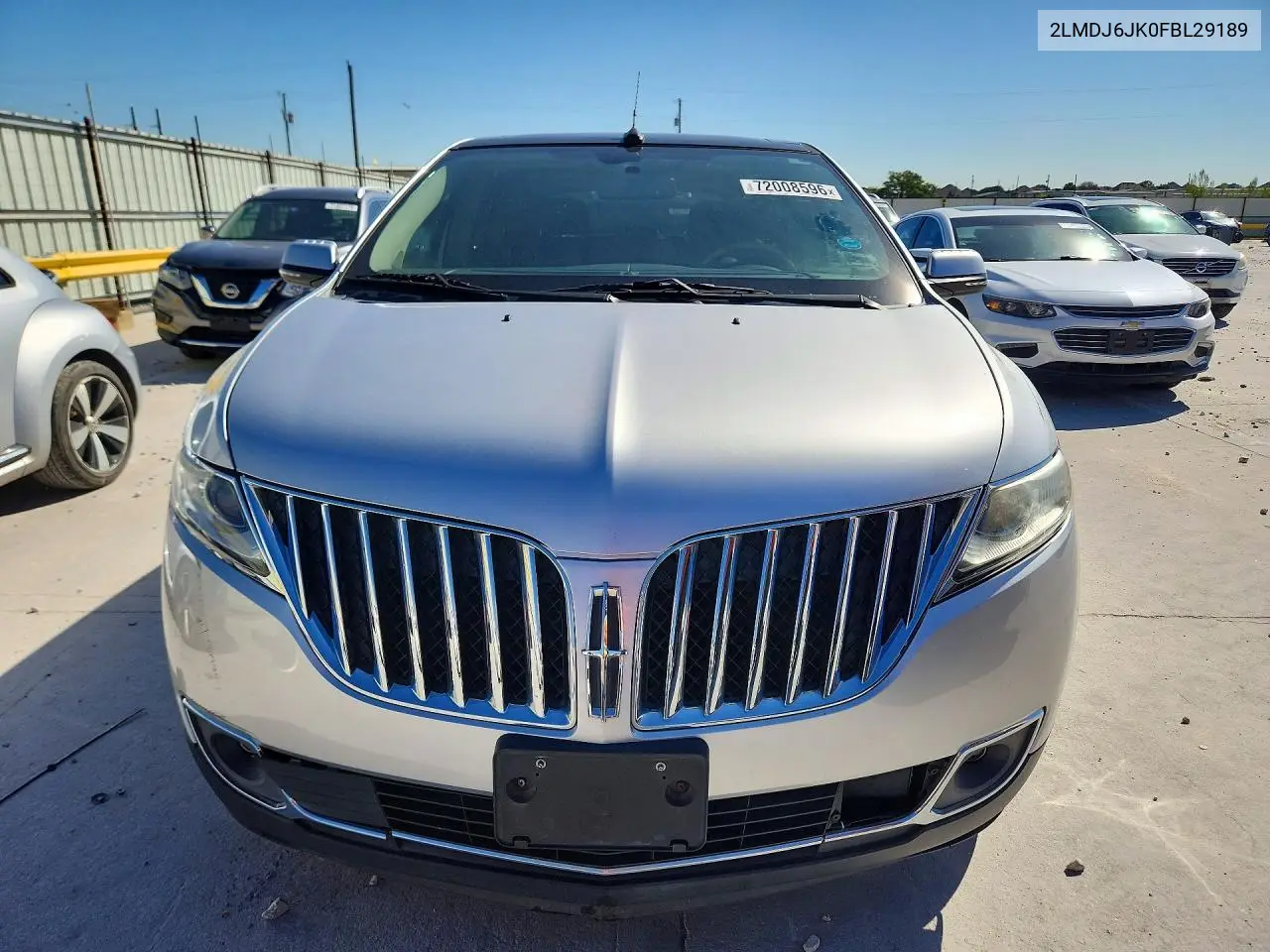 2015 LINCOLN MKX VIN 2LMDJ6JK0FBL29189 — фото 5