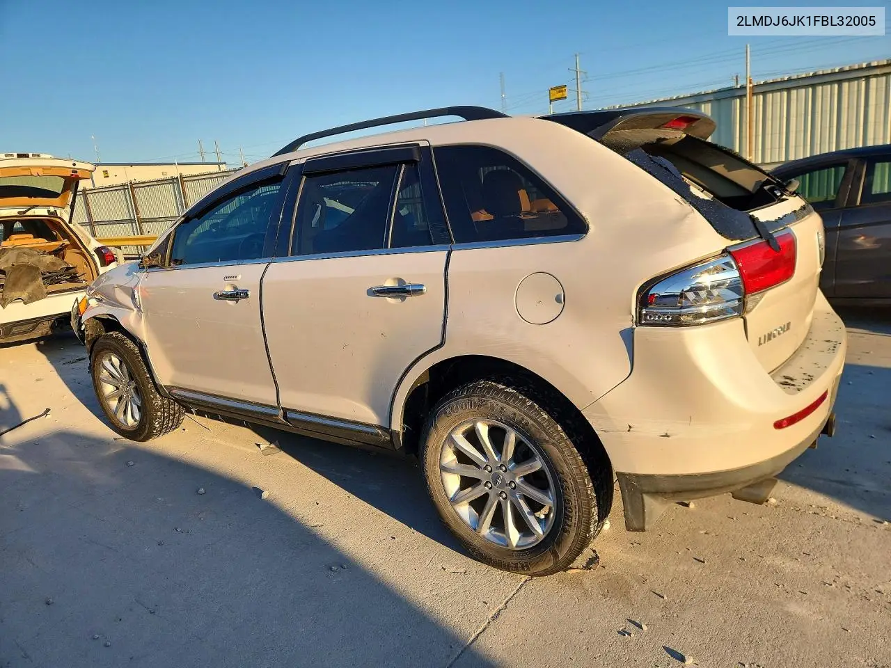 2015 LINCOLN MKX VIN 2LMDJ6JK1FBL32005 — фото 2