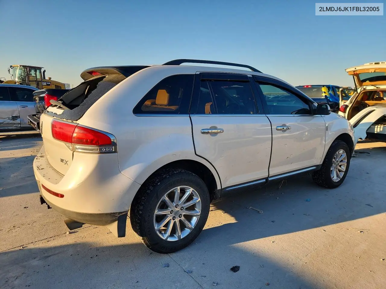 2015 LINCOLN MKX VIN 2LMDJ6JK1FBL32005 — фото 3