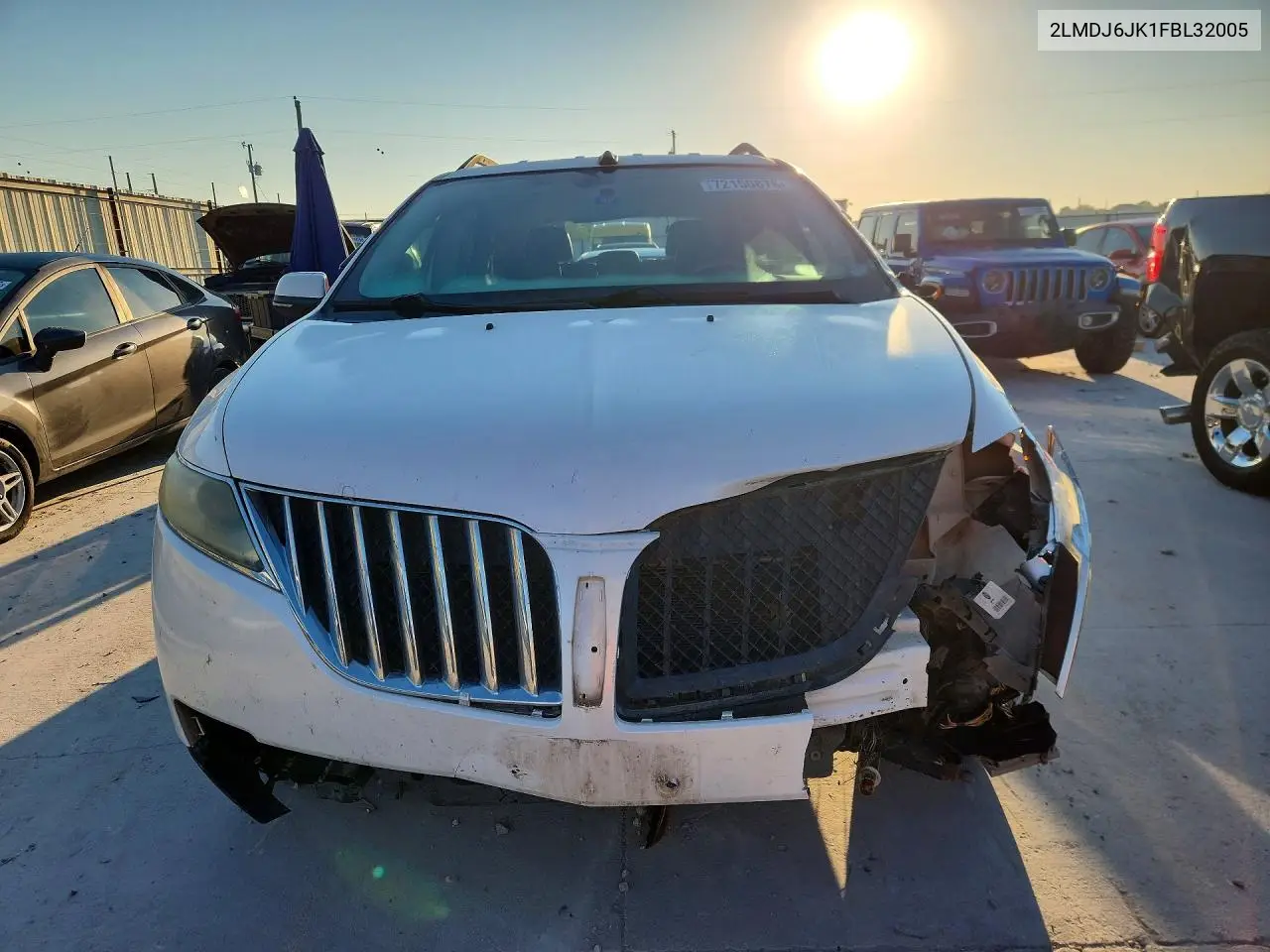 2015 LINCOLN MKX VIN 2LMDJ6JK1FBL32005 — фото 5
