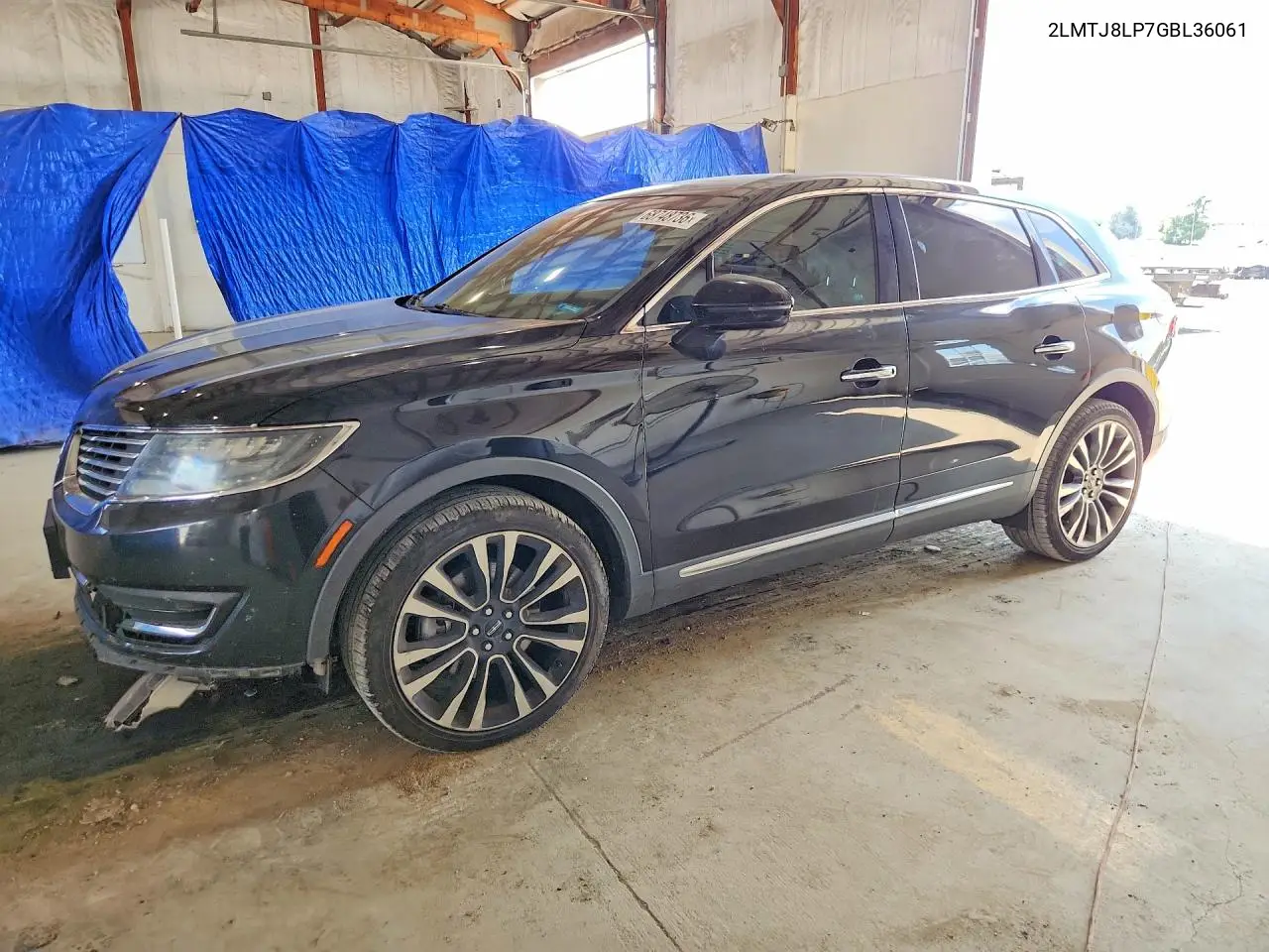LINCOLN MKX 2016, VIN 2LMTJ8LP7GBL36061