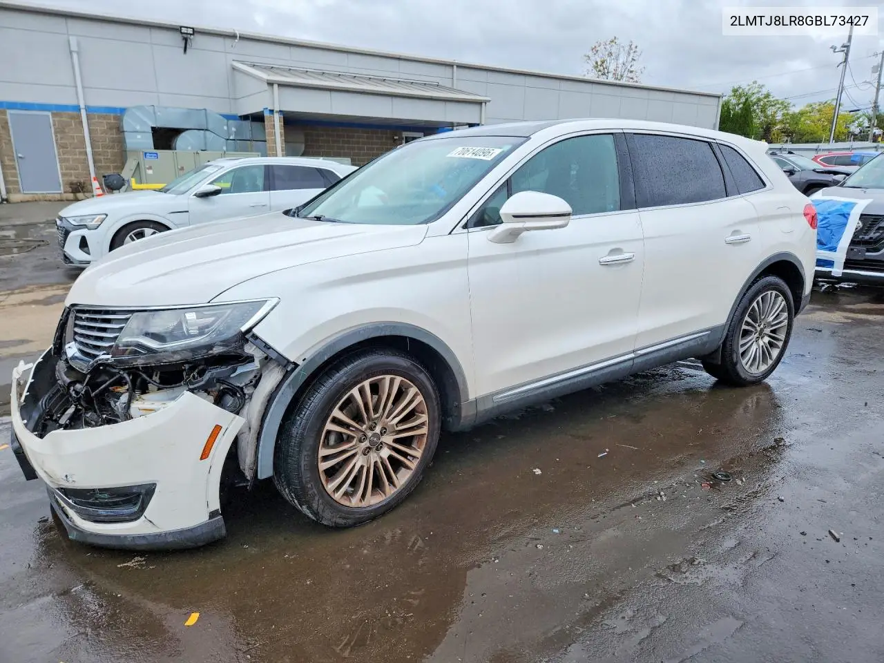 LINCOLN MKX 2016, VIN 2LMTJ8LR8GBL73427