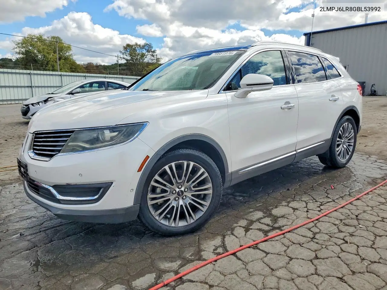 LINCOLN MKX 2016, VIN 2LMPJ6LR8GBL53992