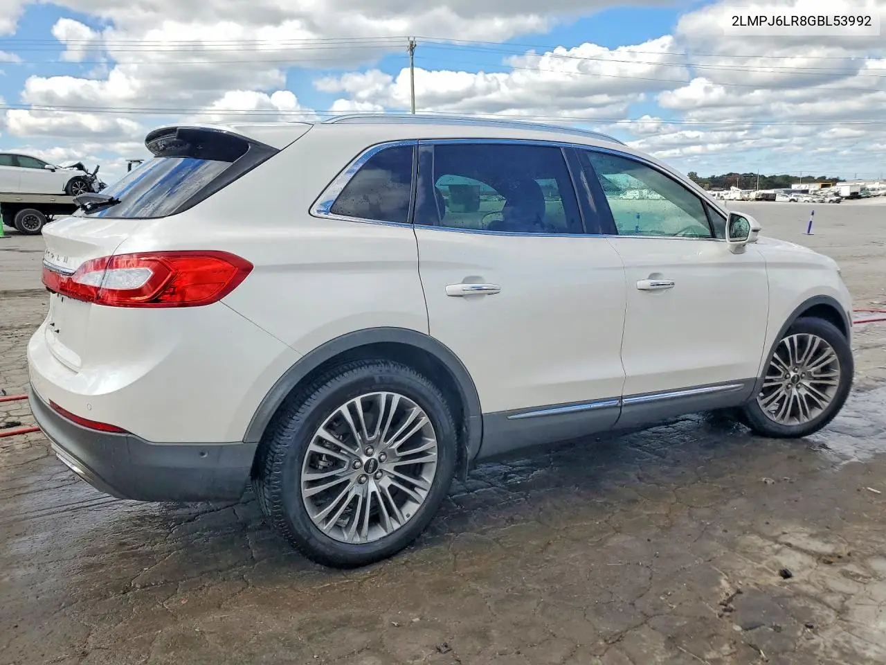 2016 LINCOLN MKX VIN 2LMPJ6LR8GBL53992 — фото 3