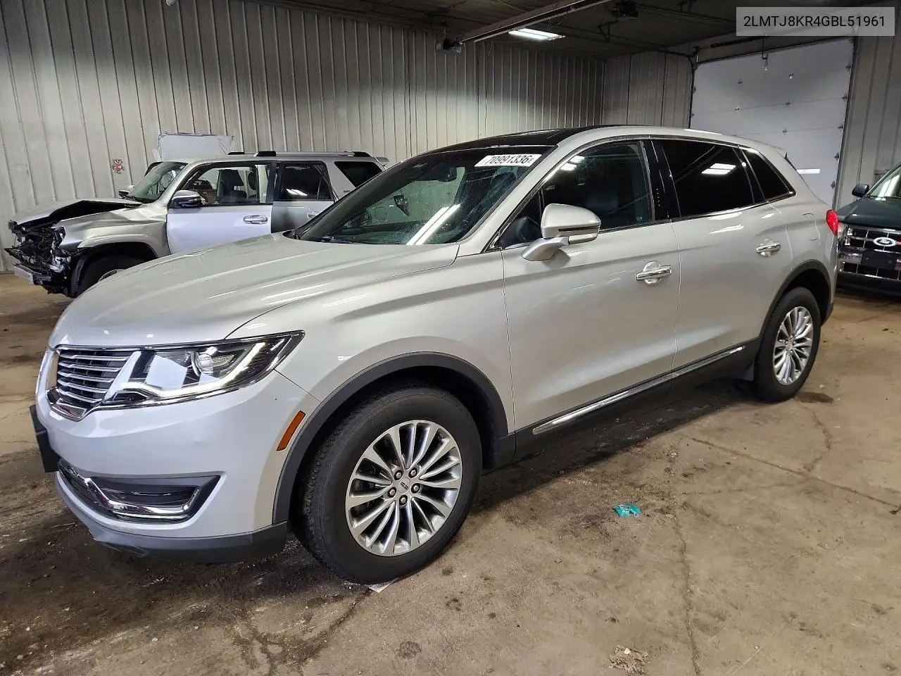 LINCOLN MKX 2016, VIN 2LMTJ8KR4GBL51961